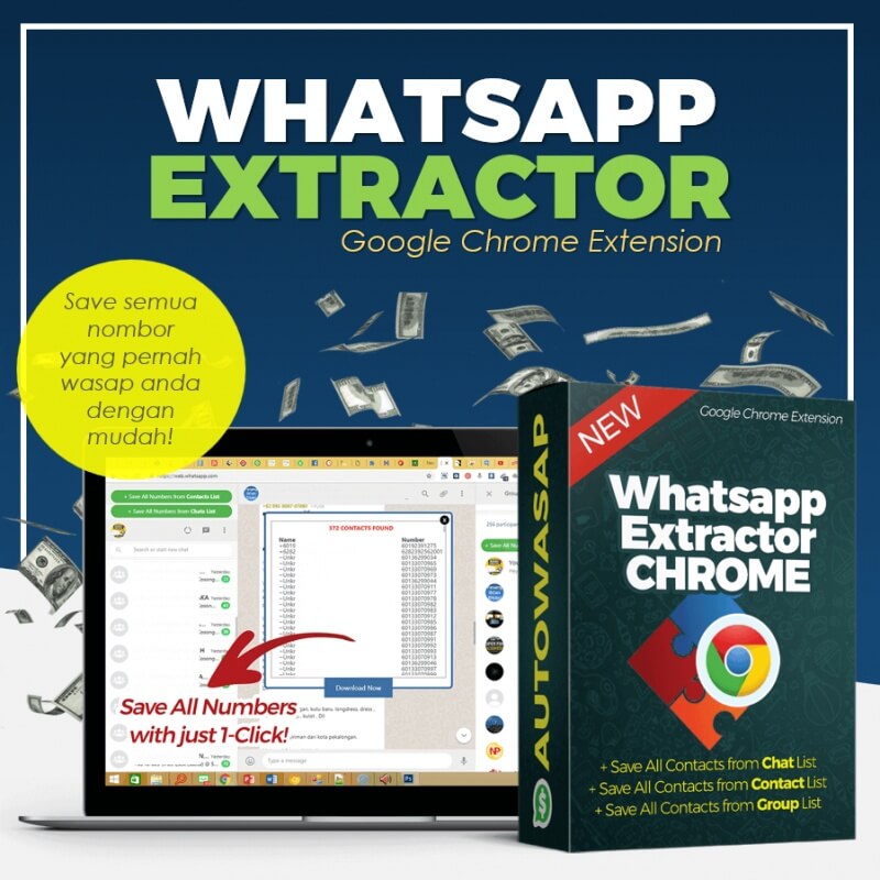 WHATSAPP EXTRACTOR CHROME